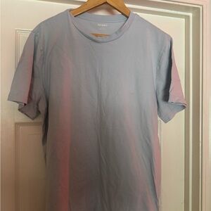 Old Navy Men's Light Blue T-Shirt-MENS LARGE